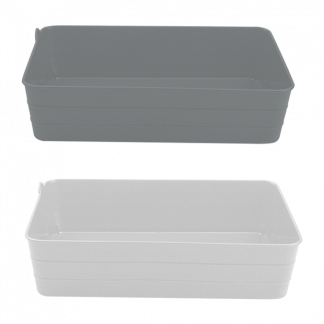 A4 Plastic Storage Tray 3L