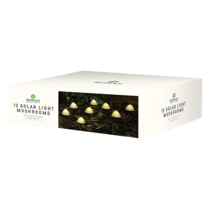 Solar Light Mushrooms 12 Pieces