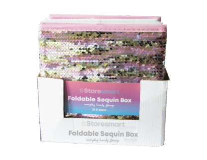Foldable Sequin Storage Box With PDQ