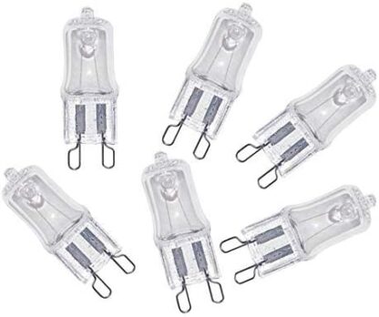 St@llion 10x G9 40W Clear Halogen Light Bulbs
