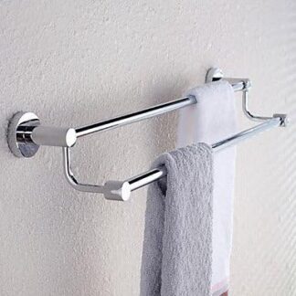 St@llion Double Towel Rail Bar for Bathroom
