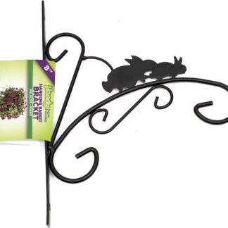 St@llion Black Metal Hanging Basket