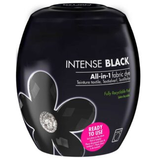 St@llion 350g Intense Black All-in-1 Machine Fabric Dye Pod