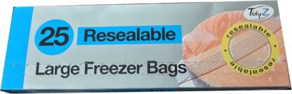 Tidyz 25 Resealable Large zer Bags